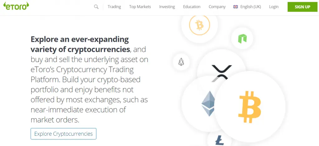 eToro Reviews – Cryptocurrency Trading
