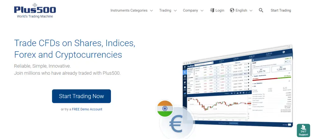 Plus500 Reviews – Trade CFDs on Plus500