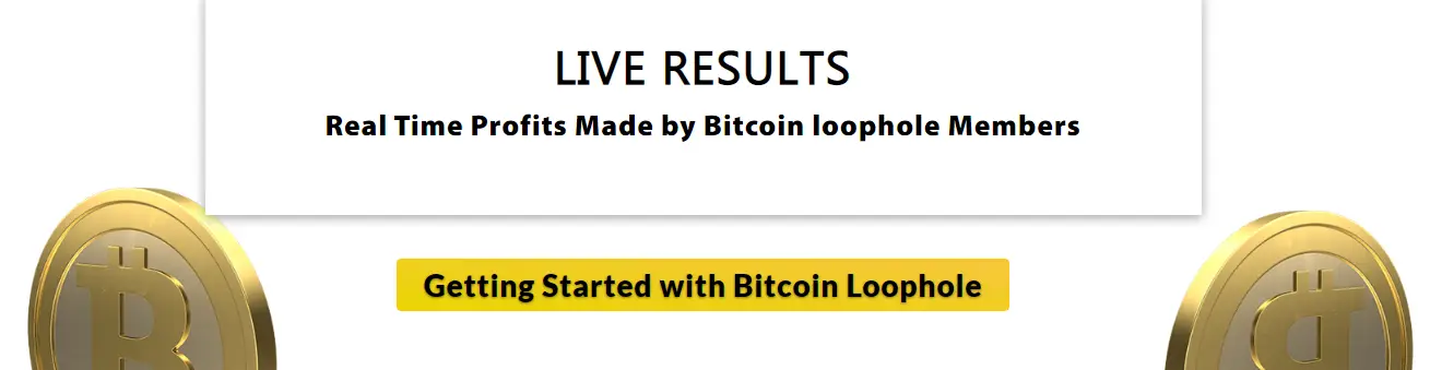 Live Result at Bitcoin Loophole