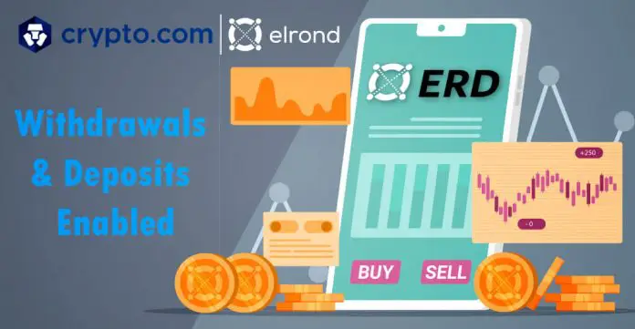 Crypto.com Now Supports Elrond’s ERD Transfers
