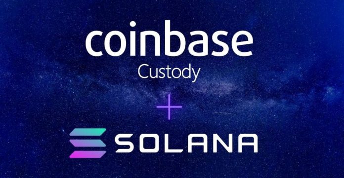 Solana Announces Listing of SOL on Coinbase Custody