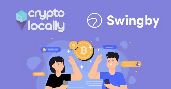 CryptoLocally Partners with Swingby