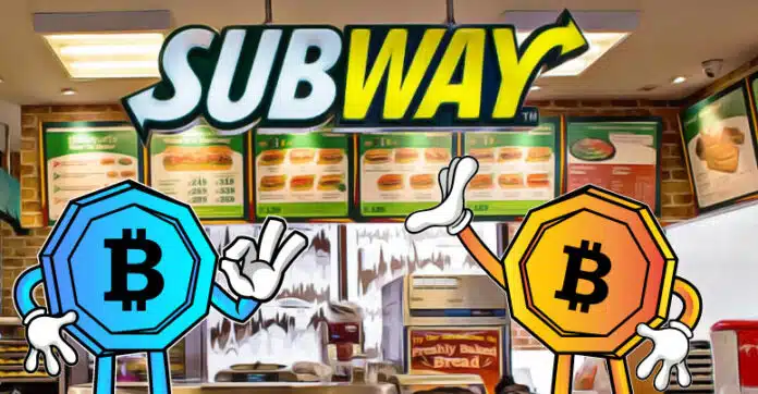 Subway is trying out Bitcoin as a form of payment