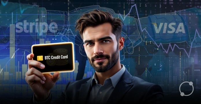 Bitcoin Treasury Firm Fold Partners Stripe, Visa for BTC Credit Card