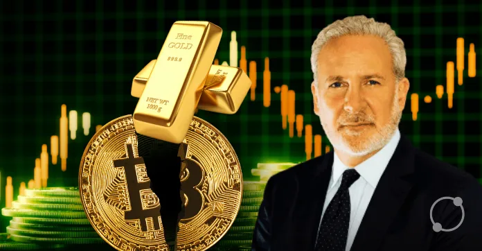 Peter Schiff Warns Gold May Put Bitcoin 'Out of Business'