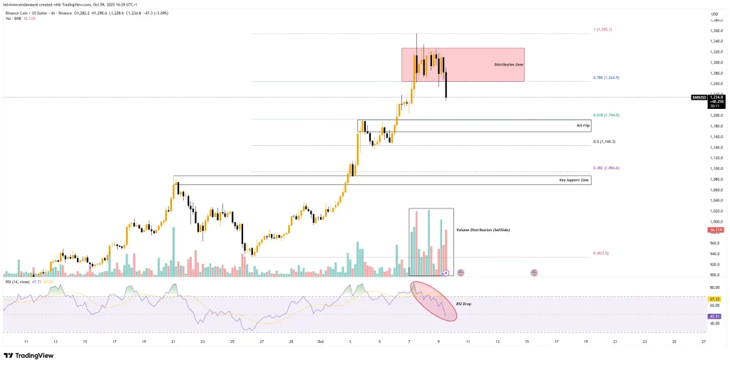 BNB Price Action (Source: TradingView)