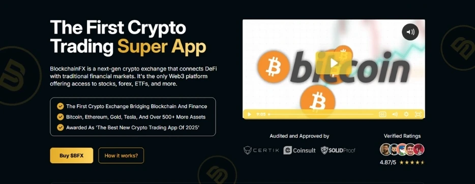 BlockchainFX  - Crypto Presale