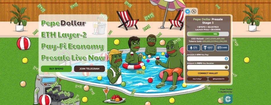 Pepe Dollar - Crypto Presale