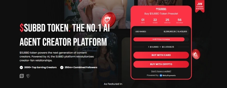 SUBBD - Top Crypto Presale