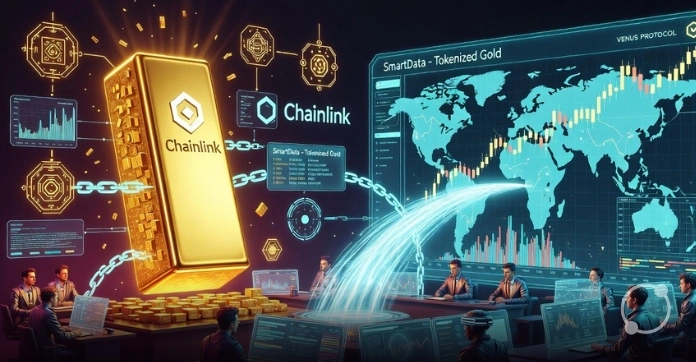 Chainlink SmartData Goes Live for Tokenized Gold on Venus